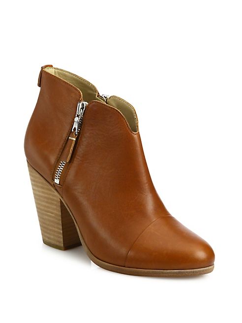 Rag & Bone - Margot Leather Zip Booties