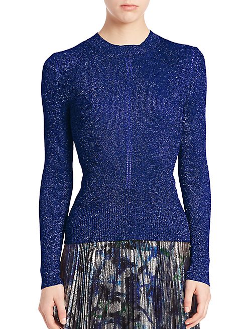 Christopher Kane - Metallic Knit Sweater