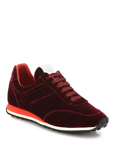 Rag & Bone - Dylan Velvet Sneakers