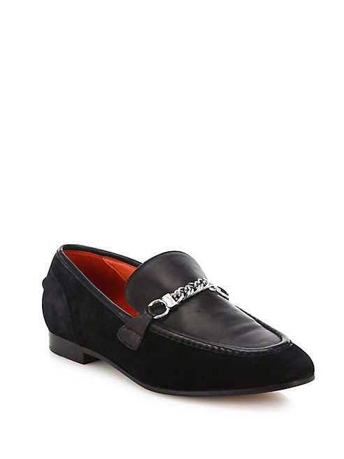 Rag & Bone - Cooper Suede Chain Loafers