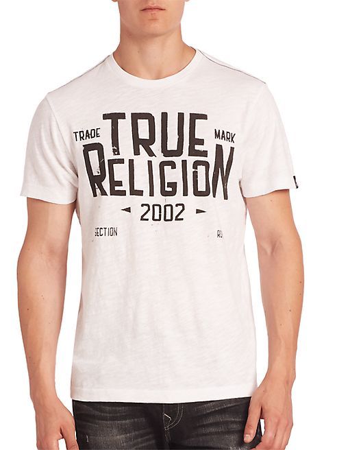 True Religion - Blue Collar Graphic Tee