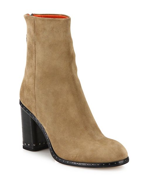 Rag & Bone - Blyth Suede Block Heel Boots