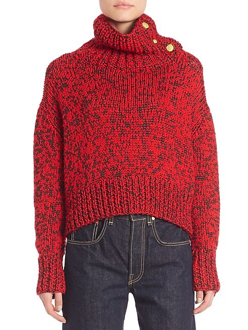 Rag & Bone - Wool Blend Turtleneck Sweater