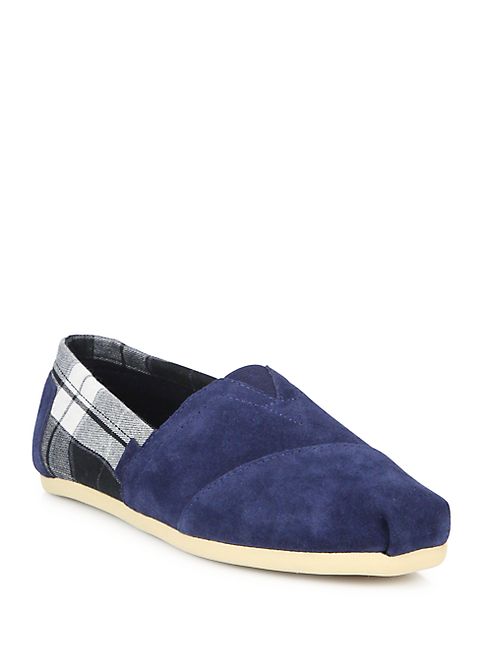 TOMS - Canvas & Suede Espadrilles