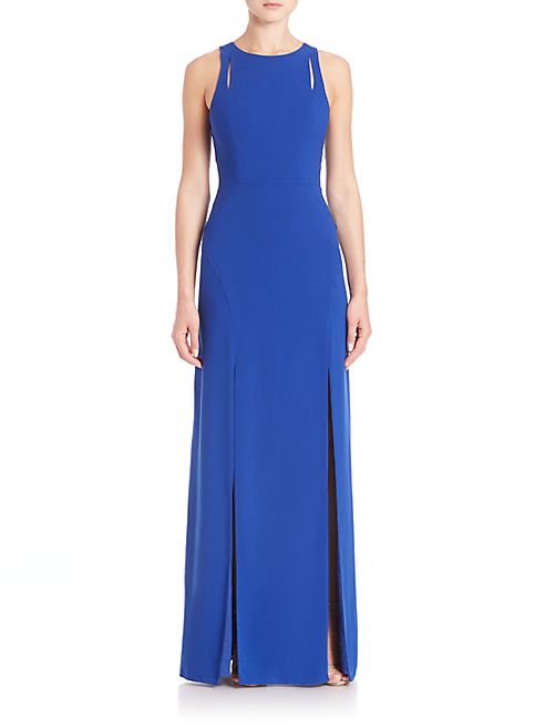 Halston Heritage - Back Cutout Gown