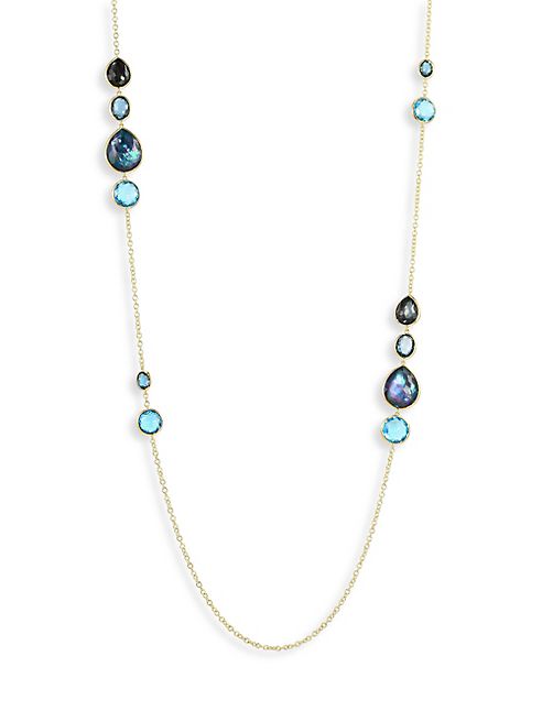 IPPOLITA - Rock Candy® Multi-Stone & 18K Yellow Gold Necklace