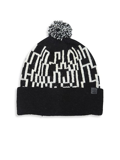 BICKLEY + MITCHELL - Lambswool Blend Knit Pom Beanie