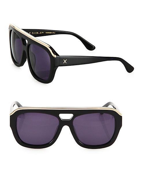 Dax Gabler - Oversized Aviator Sunglasses