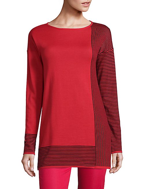 St. John - Wool Jersey Knit Tunic