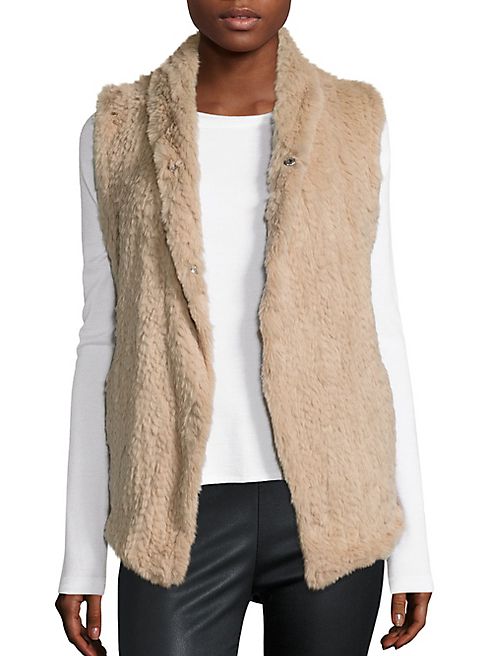 june - Rabbit Fur Vest