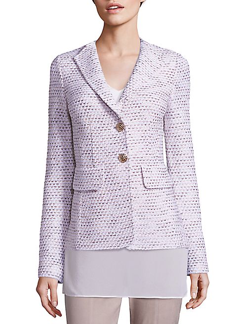 St. John - Tweed Knit Blazer