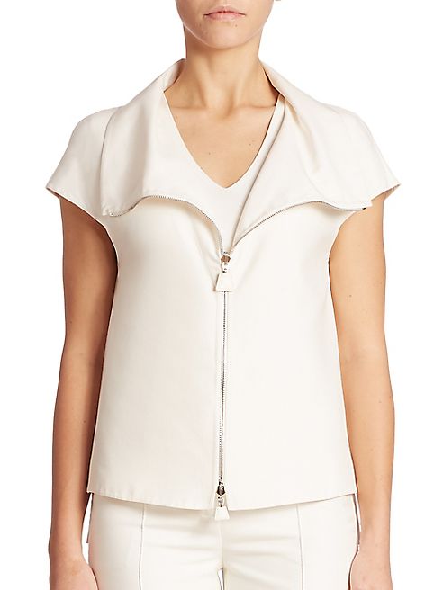 Akris - Zip-Front Gilet