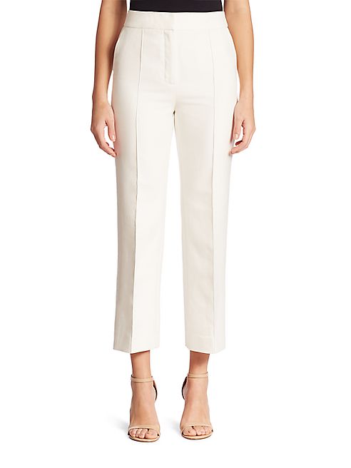 Akris - Cropped Cotton/Silk Cara Pants