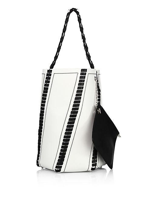 Proenza Schouler - Hex Large Whipstitched Leather Bucket Bag