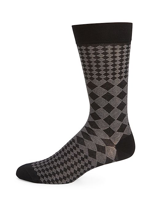 Marcoliani - Diamond Patterned Socks