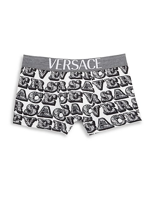 Versace - Textual Print Trunks