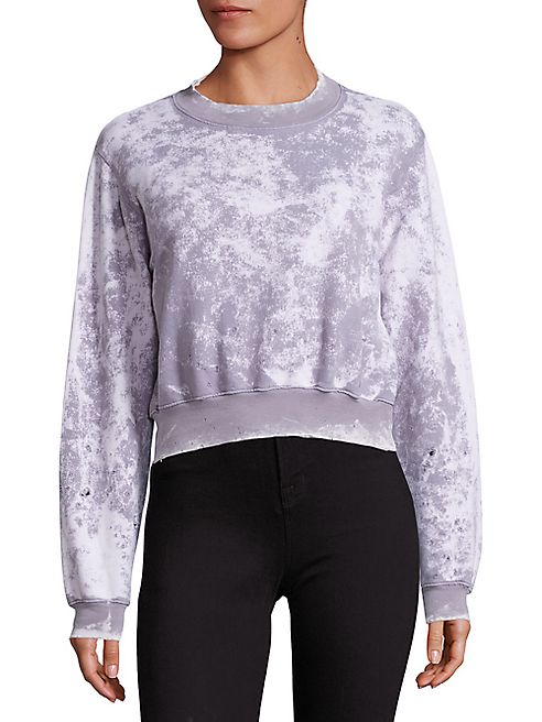 Cotton Citizen - Milan Cropped Crewneck Sweatshirt