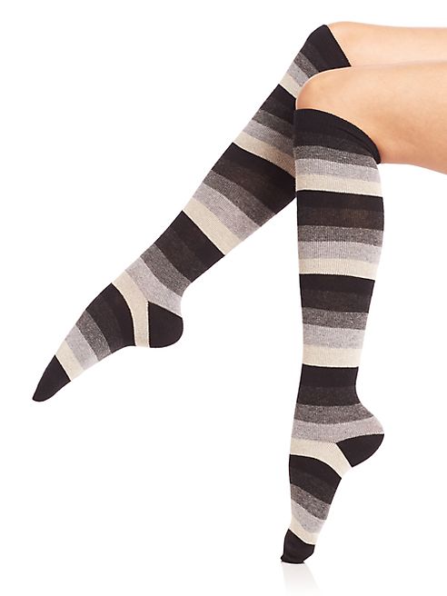 Ilux - Candy Cane Striped Knee High Socks