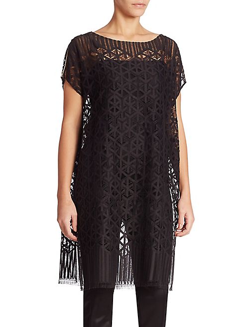 Akris - Architectural Lace Tunic