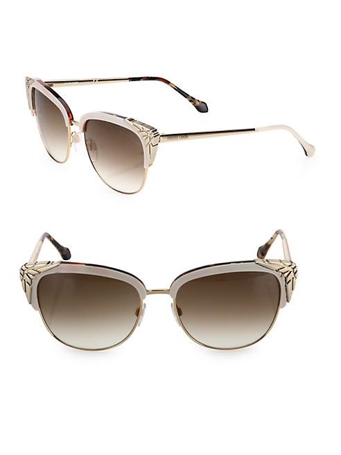 Roberto Cavalli - 56MM Gradient Cat Eye Gradient Sunglasses