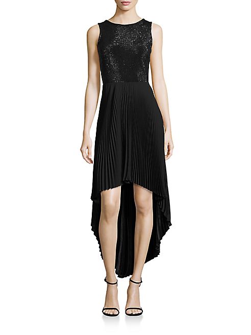 Parker Black - Khloe Beaded Pleated Dress