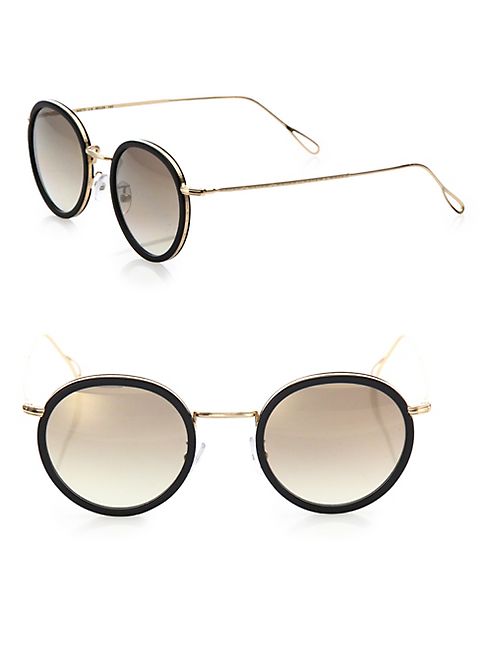 Kyme - Matti 46MM Round Sunglasses