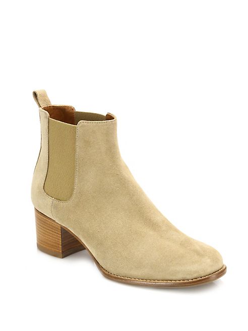 Aquatalia - Tory Suede Chelsea Booties