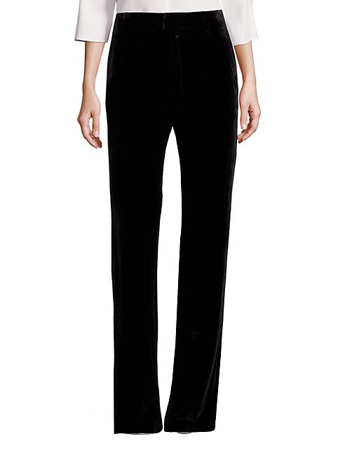 Vince - Velvet Wide-Leg Pants