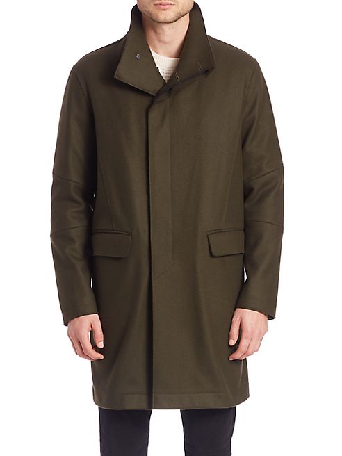 Vince - Raw Edge Military Coat