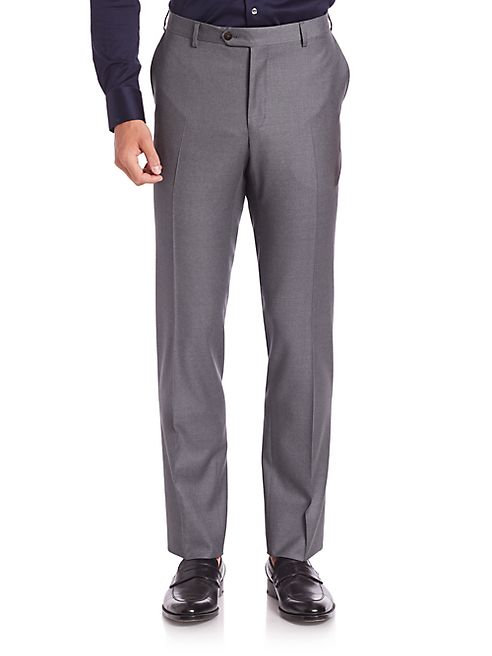 Pal Zileri - Modern-Fit Solid Wool Pants