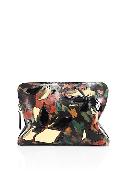 3.1 Phillip Lim - 31 Minute Multicolor Leather Cosmetic Zip Case