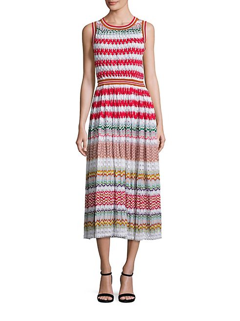 Missoni - Striped Midi Dress