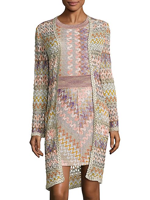 Missoni - Multi-Colored Long Cardigan