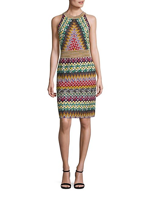 Missoni - Multi-Colored Halter Dress