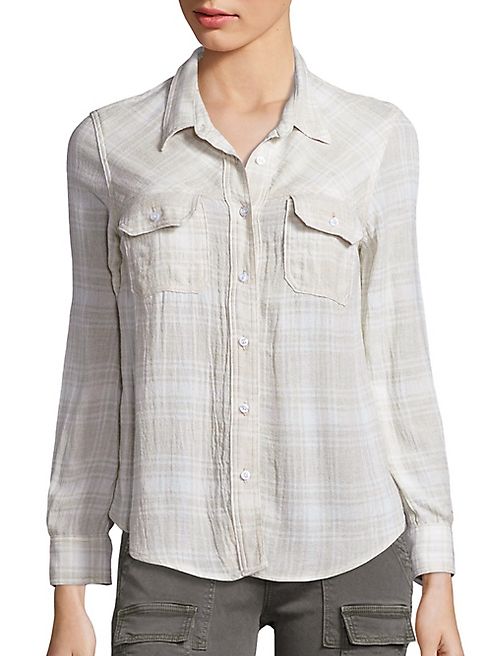 McGuire - Plaid Hideaway Shirt