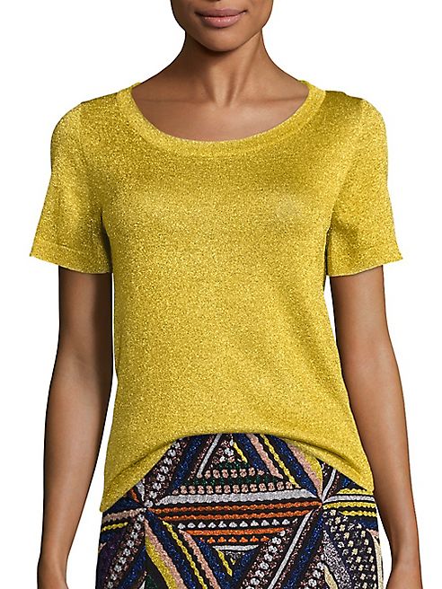 Missoni - Short Sleeve Knit Top