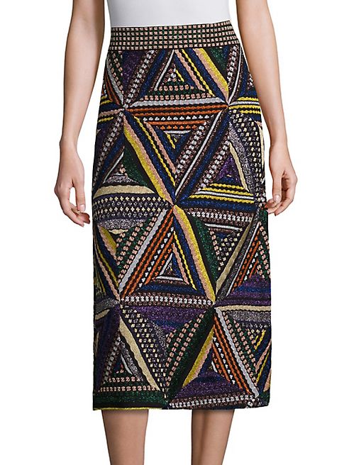 Missoni - Triangle Patchwork Skirt