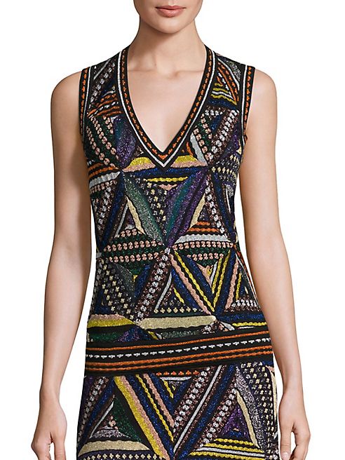 Missoni - Triangle Patchwork Top