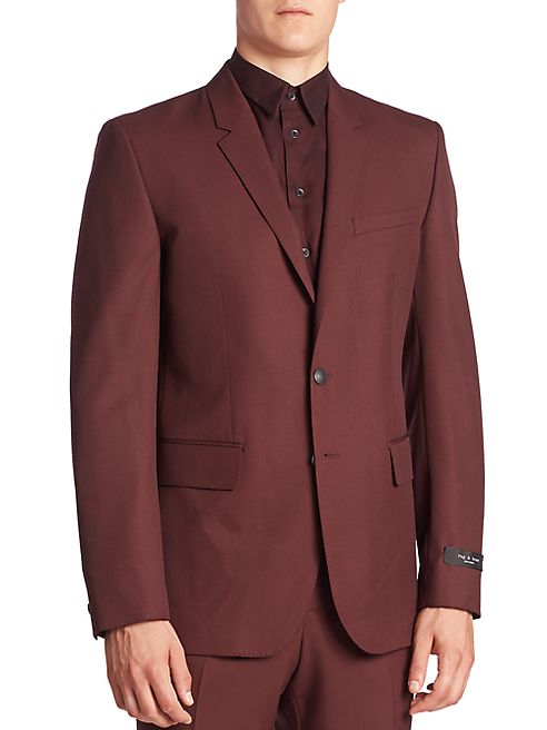 Rag & Bone - Solid Wool Blazer