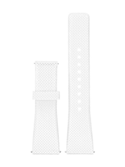 Michael Kors - Michael Kors AccessBradshaw Silicone Strap/White