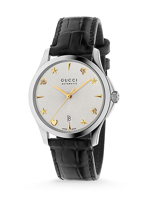 Gucci - G-Timeless Stainless Steel Bracelet Watch