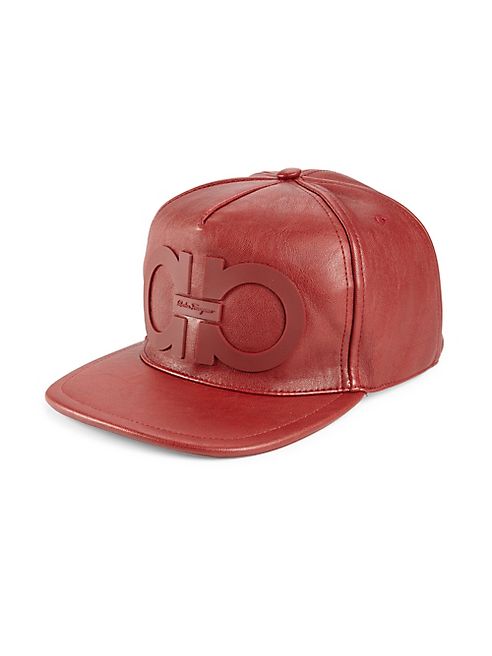 Salvatore Ferragamo - Leather Baseball Cap