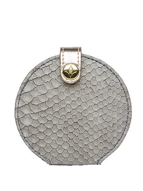 Stephanie Johnson - Python Embossed Mini Travel Mirror