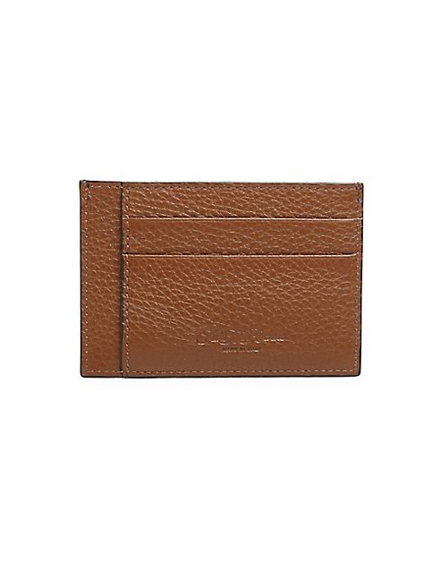 Saks Fifth Avenue Collection - Leather Bi-Color Card Case