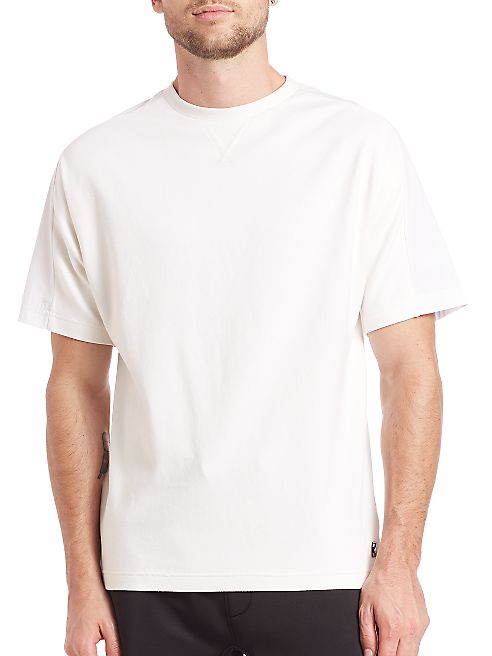 Saks Fifth Avenue x Anthony Davis - Short Sleeve Paneled Tee