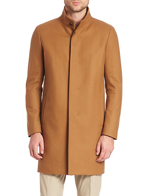 Theory - Belvin Button-Down Coat