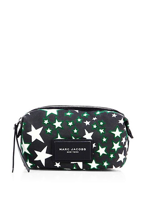 Marc Jacobs - Flocked Stars Printed Biker Landscape Pouch