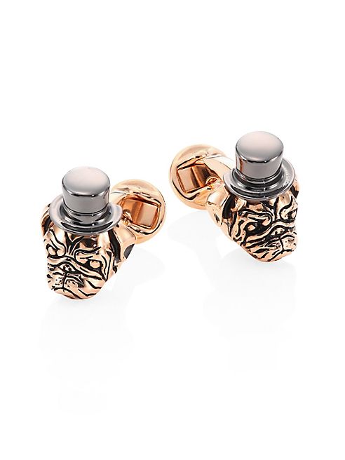 Saks Fifth Avenue Collection - Two-Tone Pug Head Cuff Links