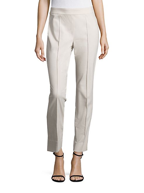 St. John - Emma Stretch-Cotton Skinny Pants