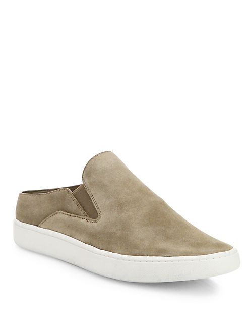 Vince - Verrell Leather Backless Skate Sneakers